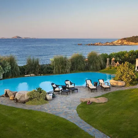 Exclusive 7Br Waterfront Villa With Private Beach - Pier In Porto Rotondo Villa