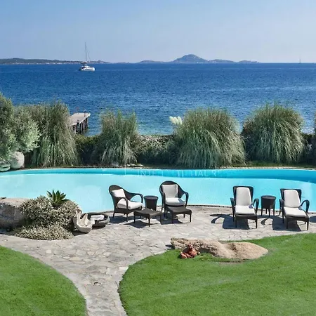 Exclusive 7Br Waterfront Villa With Private Beach - Pier In Porto Rotondo Villa Porto Rotondo