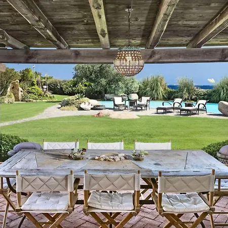 Exclusive 7Br Waterfront Villa With Private Beach - Pier In Porto Rotondo Villa Porto Rotondo
